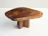 Freeform Monkeypod Coffee Table – Sculptural Timber Design
