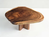 Freeform Monkeypod Coffee Table – Sculptural Timber Design