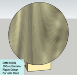 Round Ripple Backdrop