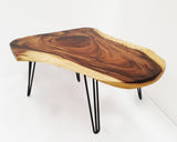 COF035- Live Edge Rectangular Acacia Coffee Table.