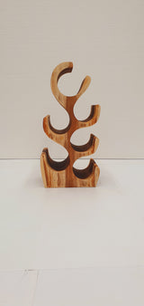 Natural Wooden Wine Rack- Medium.