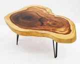 COF030- Live Edge Monkeypod Wood Coffee Table.