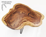 COF033- Acacia Live Edge Heart Shape Coffee Table.