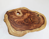 COF034- Dark Brown Monkeypod Wood Coffee Table.