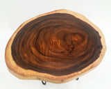 COF086 - Gorgeous Dark Tone Monkeypod Wood Coffee Table.