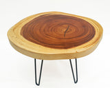 COF090 - Medium Acacia Round Coffee Table.
