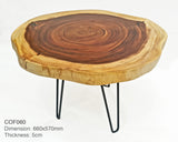COF092 - Live Edge Medium Coffee Table.