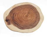 COF094 - Medium Corner Coffee Table with Live Edge Features.