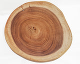 COF098 - Medium Sized Light Acacia Side Table.