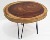 COF100 - Rich and Dark Round Coffee Table.