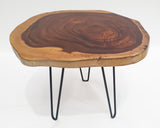 COF103 - Live Edge Dark Brown Coffee Table.