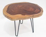 COF103 - Live Edge Dark Brown Coffee Table.