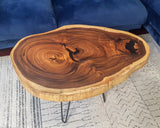 COF061 - Live Edge Acacia Coffee Table.