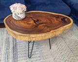 COF061 - Live Edge Acacia Coffee Table.