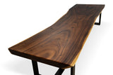 LAD020 - Monkeypod Edge Dining Table.