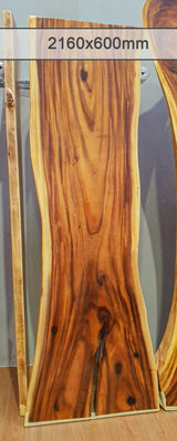 LAD023 - Raintree Live-edge Table.