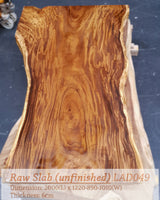 LAD049 -Monkeypod Wood Live Edge Table.