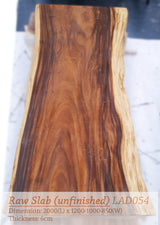 LAD054 - Gorgeous Live Edge Acacia Table.