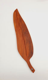 Large Australian Gum Leaf Serving Platter / Hand Carved Wooden Tray / Wood Serving Platter / Unique Hand Crafted Wood Pieces / Serving Tray.