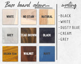 Bespoke Business Coordinate Wood Sign | Personalised Business Establishment Wood Decor.