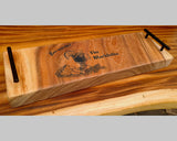 Premium Mother's Day Charcuterie Board / Engraved Serving Tray with Matte Black Handles / Gift for Her / Gift for Mum / Mother's Day.