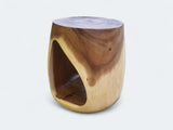 Round Solid Timber Stool in Acacia Wood