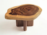 Organic Shape Monkeypod Coffee Table – Solid Timber