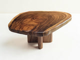 Freeform Monkeypod Coffee Table – Sculptural Timber Design