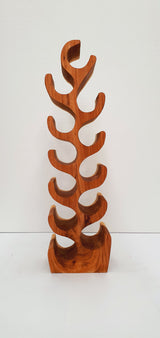Natural Wooden Wine Rack- Small.