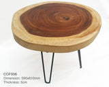 COF088 - Simplistic Raintree Timber Coffee Table.