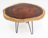 COF095 - Dark Monkeypod Wood Coffee Table.