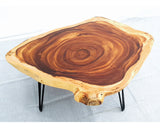 COF077 - Live Edge Pure Timber Coffee Table | Side Table.