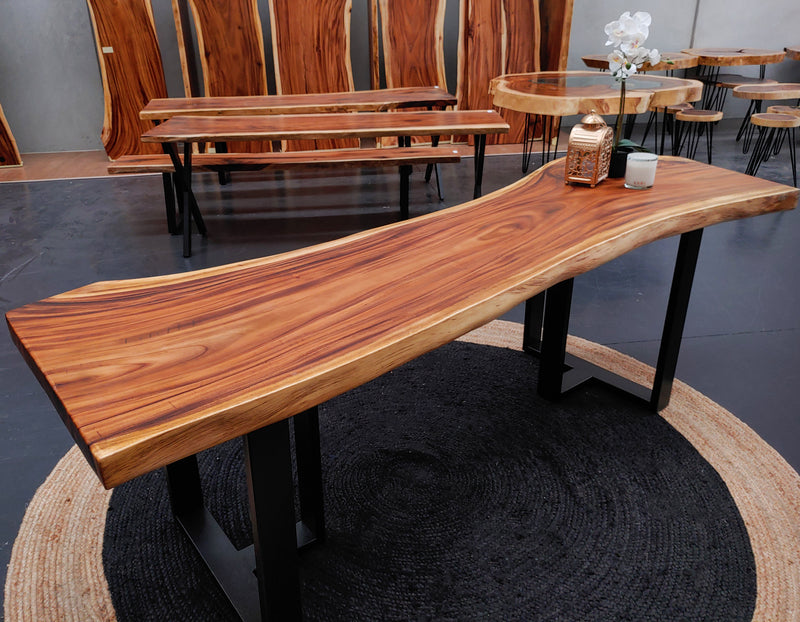 LAD016 - Live River Edge Dining Table.