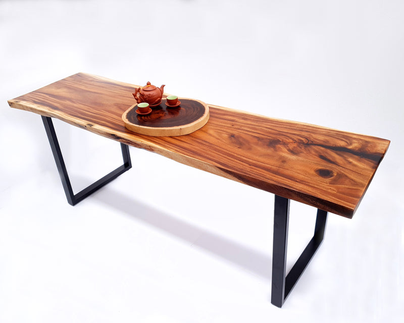 LAD033- Beautiful Warm Brown Dining Table.